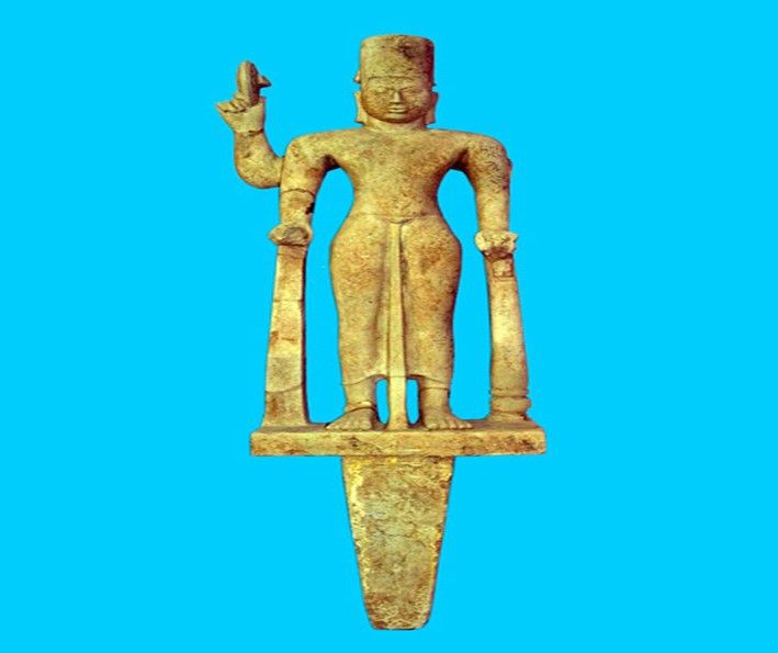 Tượng Thần Vishnu - Bảo tàng Đồng Tháp