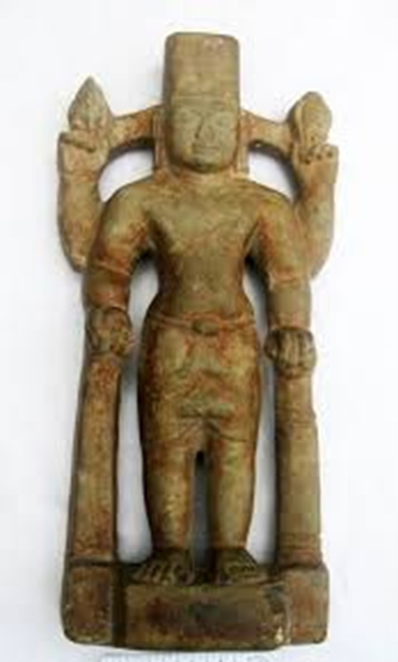 Tượng Thần Vishnu - Bảo tàng Long An
